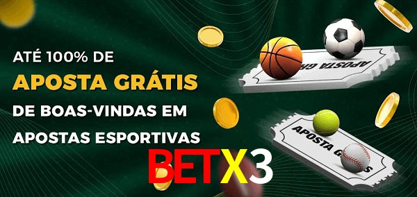 BETX3 Ate 100% de Aposta Gratis